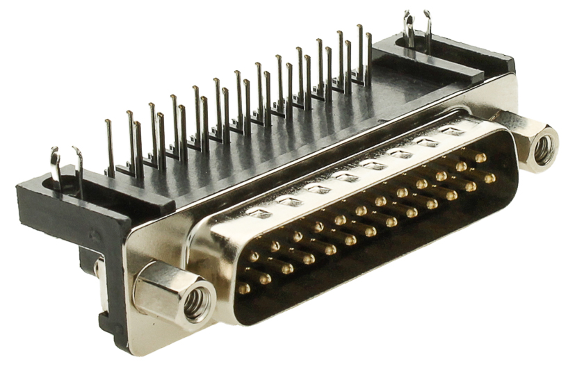 TCO Plug D-Sub STD 25p THT D123D3P1123E11N0