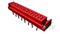 TE CONNECTIVITY Socket Square MicroMatch 20p THT 2-338068-0