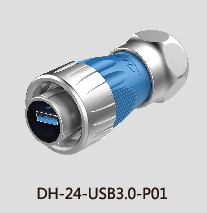 Герметичный разъем USB CNLINKO DH-24-USB3.0-P01