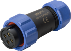 Вилка межкабельная Weipu SP2111/P6IIC