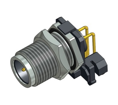 CONEC Plug Circular M12 4p THT SAL-12S-FSHW4