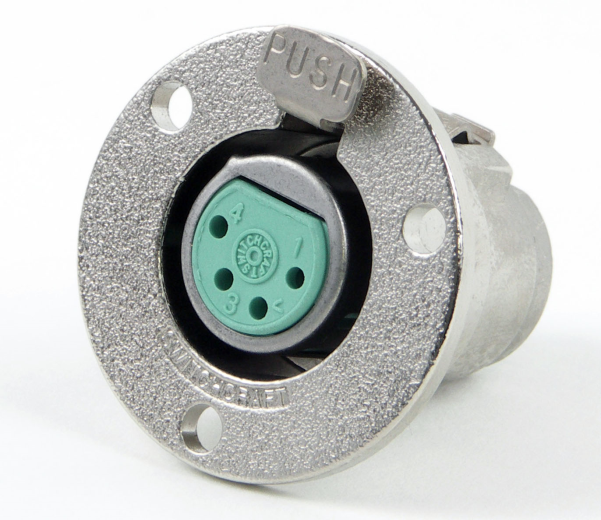 SWITCHCRAFT Socket Circular XLR 5p Solder C5F