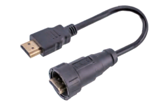 E13651-000100500 2CA2-E13HD-TA-M/HD-A-M-0.5M Вилка кабельная  E13