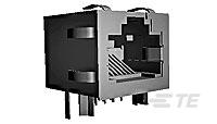 TE CONNECTIVITY Socket Square RJ 8p tht 2-406541-3