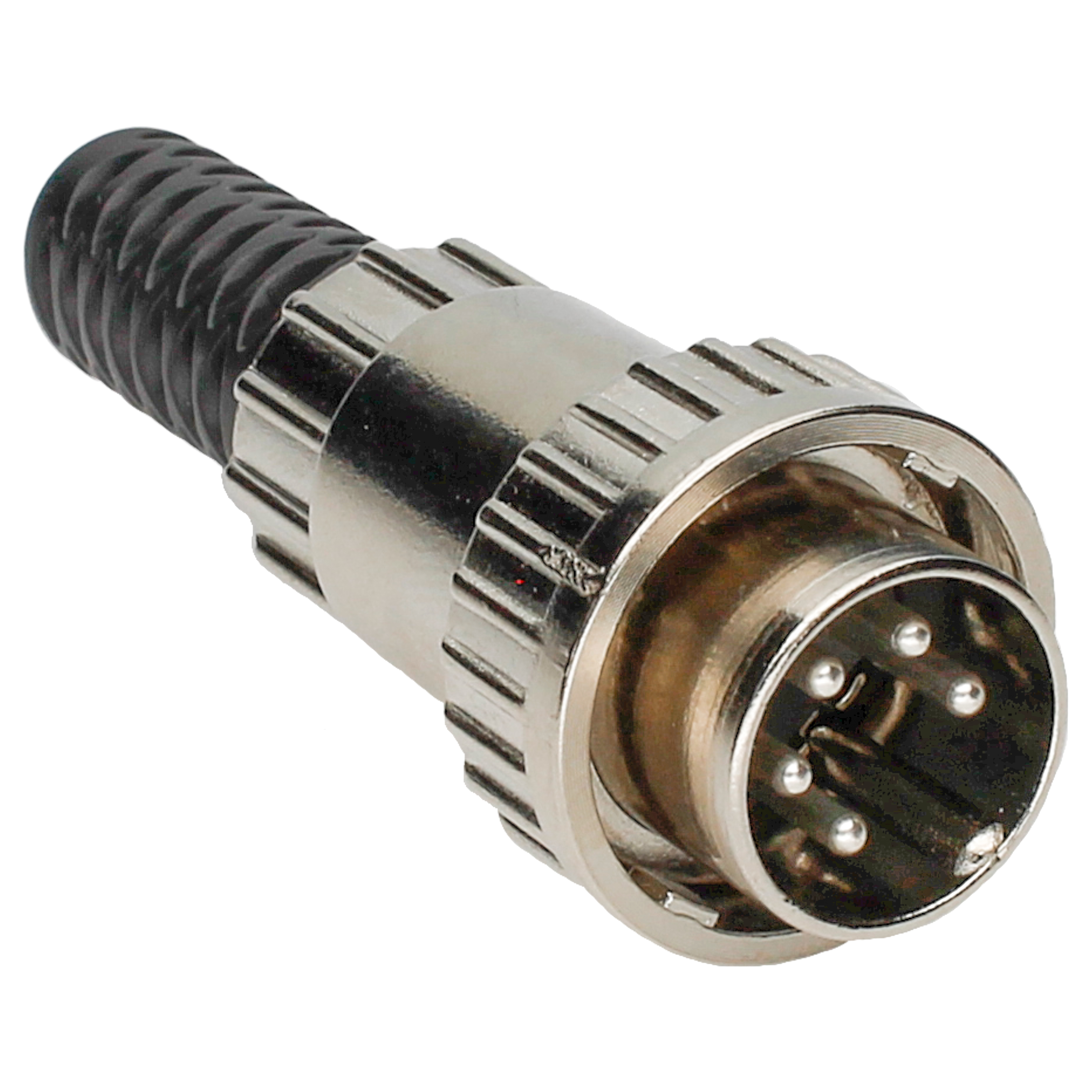 TCO Plug Circular DIN 5p Solder 7118-05B