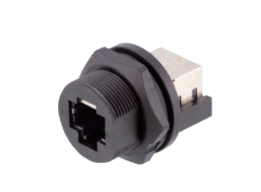 E13606-000000000 2CA2-RJ45-F-S/S-180 Розетка панельная  E13