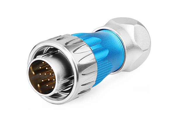 Metal male plug CNLINKO DH-24-C19PE-03-001A