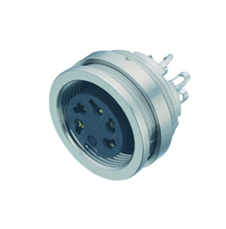 BINDER Socket Circular M16 7p Solder 09-0128-09-07