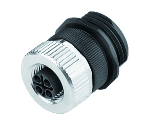 BINDER Socket Circular M12 4p Screwclamp 99-0694-500-04