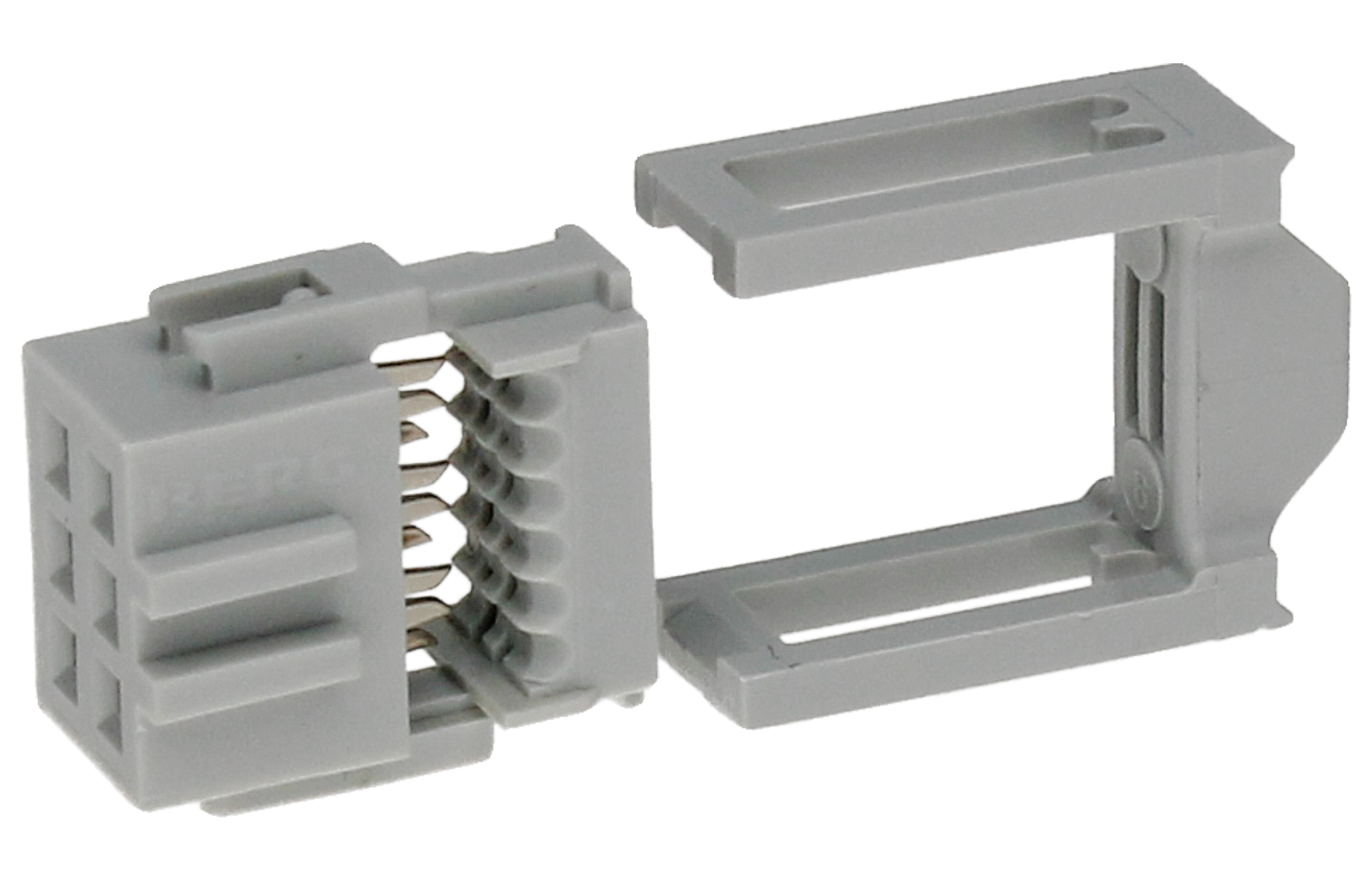 AMPHENOL ICC Connector strip female 2x3p 71600-006LF