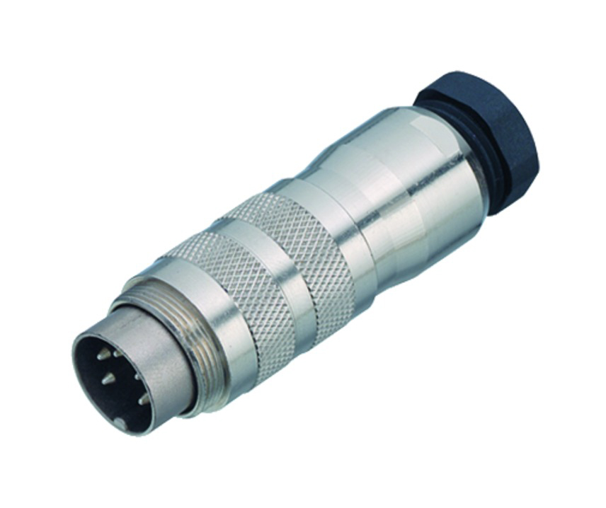 BINDER Plug Circular M16 5p Screwclamp 99-5613-210-05