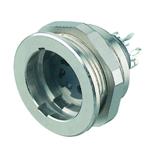 BINDER Socket Circular 4p Solder 09-4812-15-04