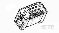 TE CONNECTIVITY Socket Square 6p Crimp 1-967616-1