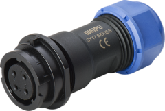 Розетка межкабельная Weipu SY1711/S4BI1С