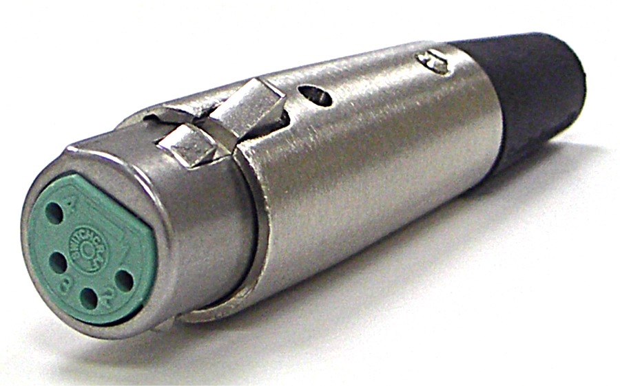 SWITCHCRAFT Socket Circular XLR 4p Solder A4F