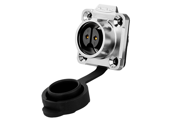 90° Four Hole Metal Female Socket CNLINKO LP-16-J02SX-03-401