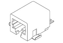 MOLEX Ethernet connector 6/6 44144-0005