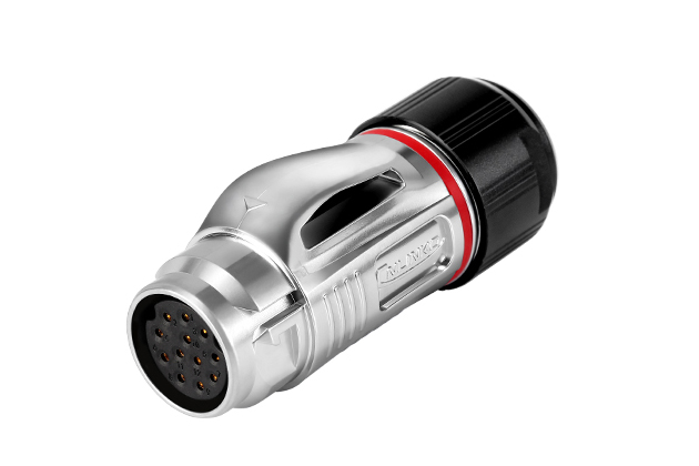 Metal female plug CNLINKO BD-24-J12PE-03-001A