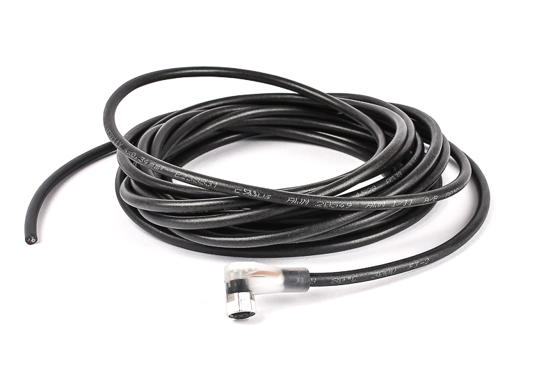 BINDER Socket Circular M8 4p with Cable 5m 77-3608-0000-50004-0500