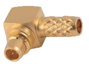 Вилка кабельная угловая MMCX-C-JW1.0-8 JC3.650.2761