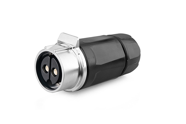 Metal+Plastic Female In-line Receptacle CNLINKO LP-28-J02PP-31-003