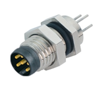 BINDER Plug Circular M8 3p THT 86-6119-1100-00003