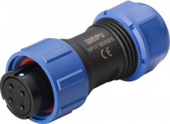 Розетка кабельная Weipu SP1710/S101