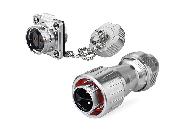 Male Plug + Female Four-hole Socket CNLINKO DZ-20-C02PE-03-001A/DH-20-J02SX-03-401A