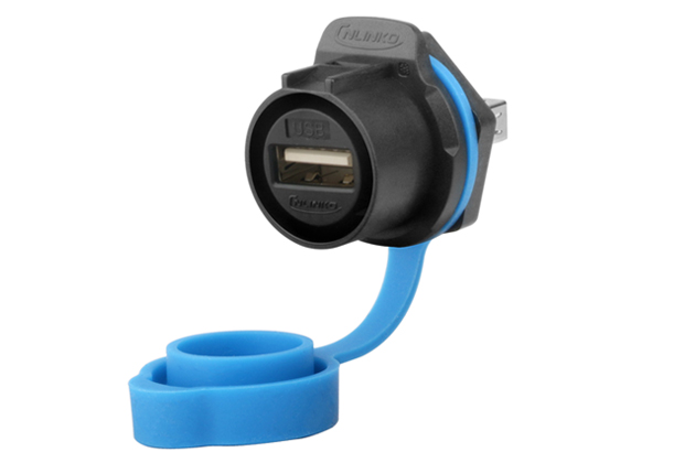USB3.0 Singel Hole Female Socket CNLINKO LP-20-J/USB3/213/SX-42-101