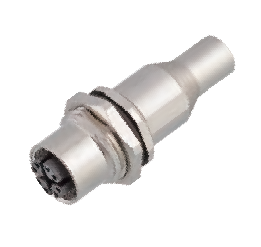 Розетка панельная на задней гайке 120124-08X102000 CM03-M12-F-S8X-PP-1M