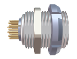 YAMAICHI Socket Circular YCP 12p THT YCP-BWC15ACX-12FPEZX-000X