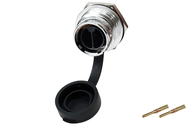 Crimp Type Single Hole Metal Male Socket CNLINKO DH-20-C02SX-33-103A