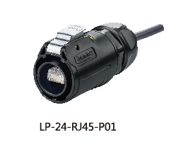 Герметичный разъем Ethernet CNLINKO LP-24-RJ45-P01