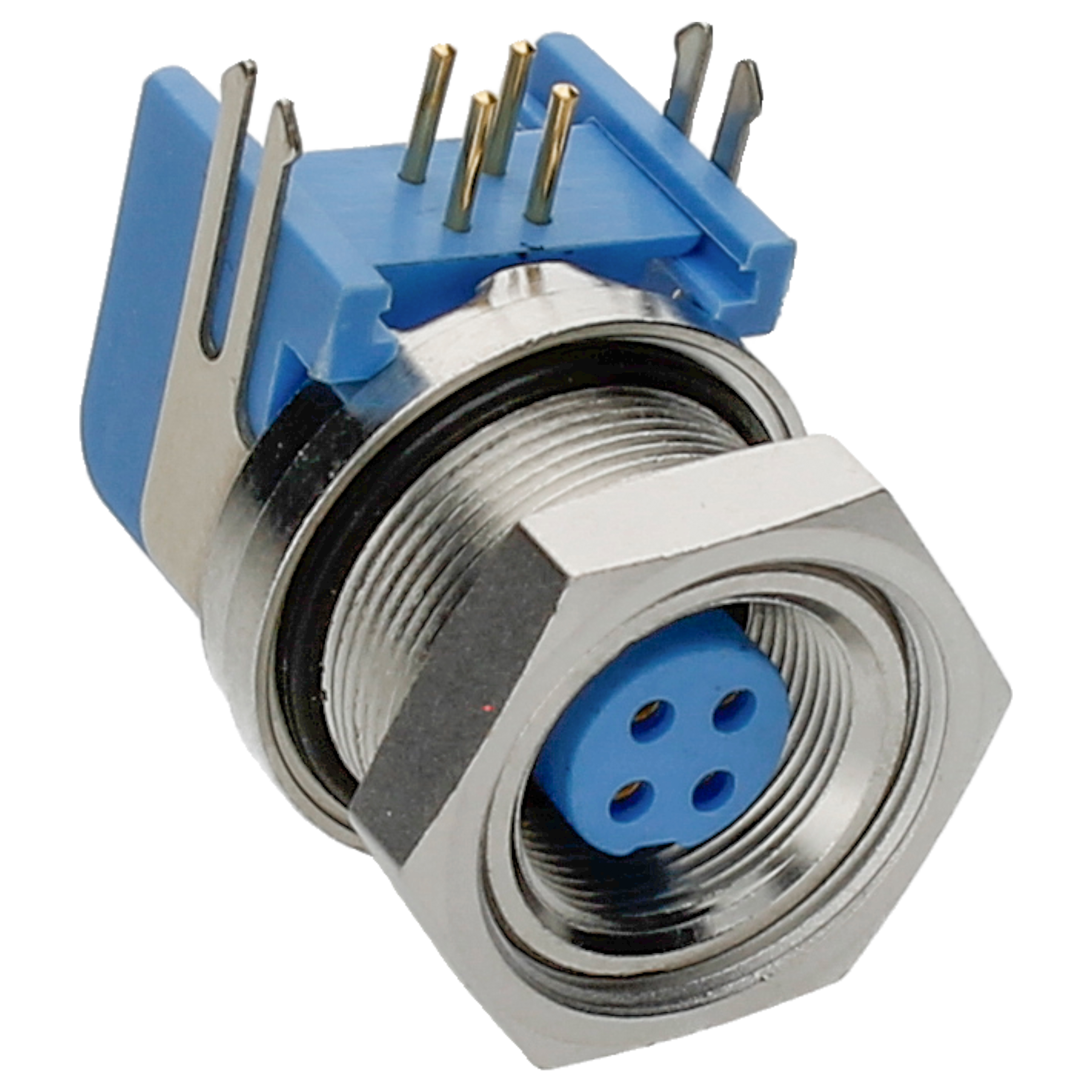 TE CONNECTIVITY Socket Circular Triad 4p THT 5-1437719-7