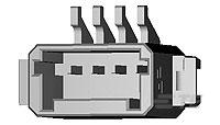TE CONNECTIVITY Plug Square 4p SMT 2106091-3