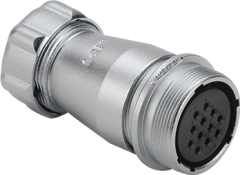 Розетка межкабельная Weipu WS28K3ZP2