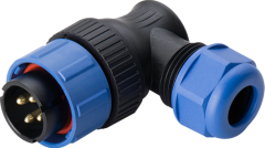 Вилка кабельная угловая Weipu SP2116/P15I1N