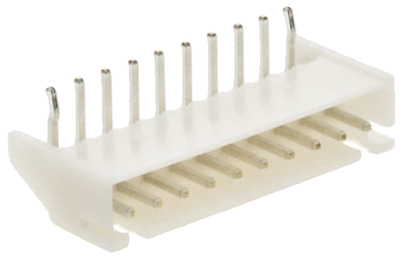 JST Plug Square XH 10p THT S10B-XH-A (LF)(SN)