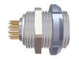 YAMAICHI Socket Circular YCP 10p THT YCP-BWC15ACX-10FPGZX-000X