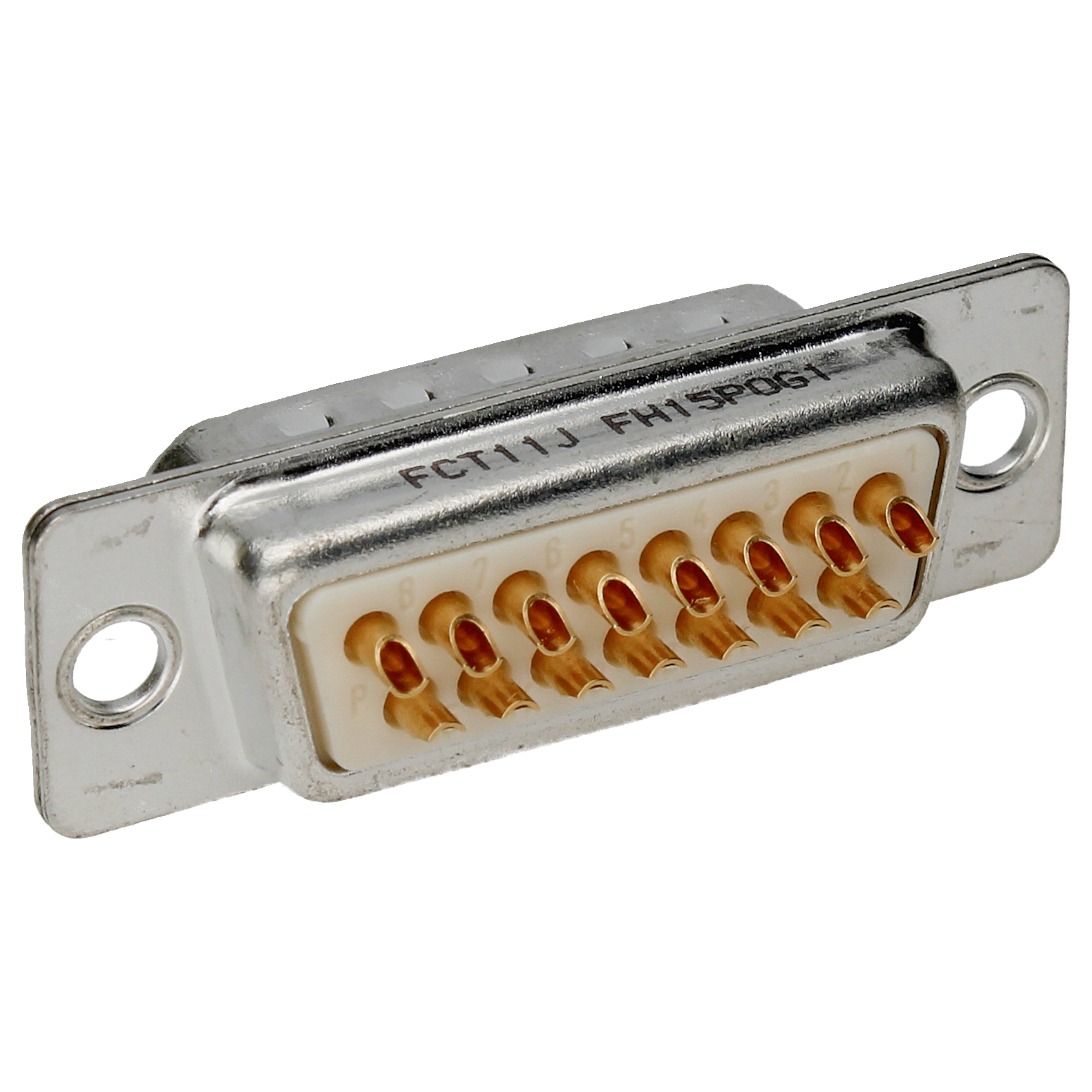 FCT D-Sub Male connector 15p FH15P0G1