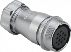 Розетка межкабельная Weipu WS55K53ZP1