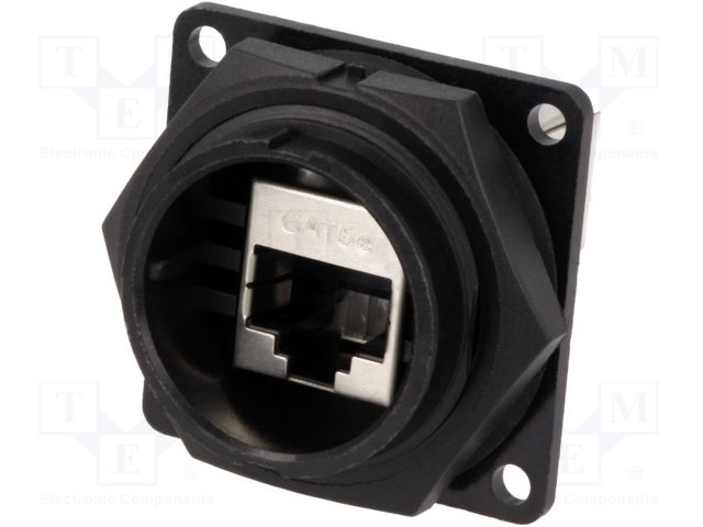 Разъем SWITCHCRAFT DCP-RJ5SB-RD