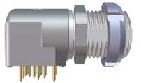 YAMAICHI Socket Circular YCP 8p THT YCP-BWE12ACX-08FPEZX-000X