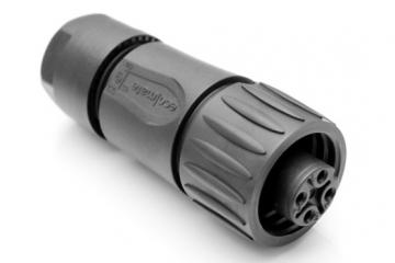 AMPHENOL IPG Socket Circular ecomate 4p Screwclamp C016 20D003 110 12