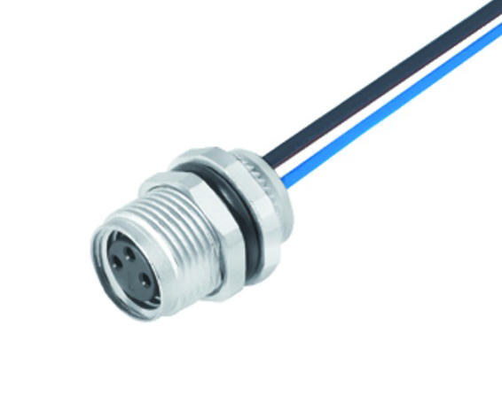 BINDER Socket Circular M8 6p with Strands 0.2m 09-3422-86-06