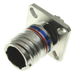 Вилка панельная с квадратным фланцем Longli D38999/20FD97PB