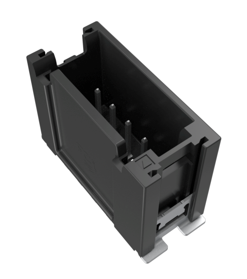 AMPHENOL ICC Plug Square Minitek 6p SMT 10143578-106KLF