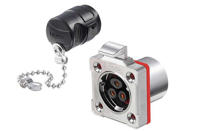 25A BD-24 3Pin Split Type Four Hole Female Socket CNLINKO BD-24-J03SX-03-4xxx