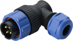Вилка кабельная угловая Weipu SY2116/P5BII1
