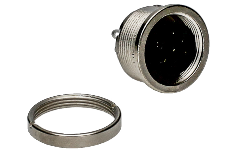 BINDER Socket Circular M16 7p Solder 09-0328-00-07